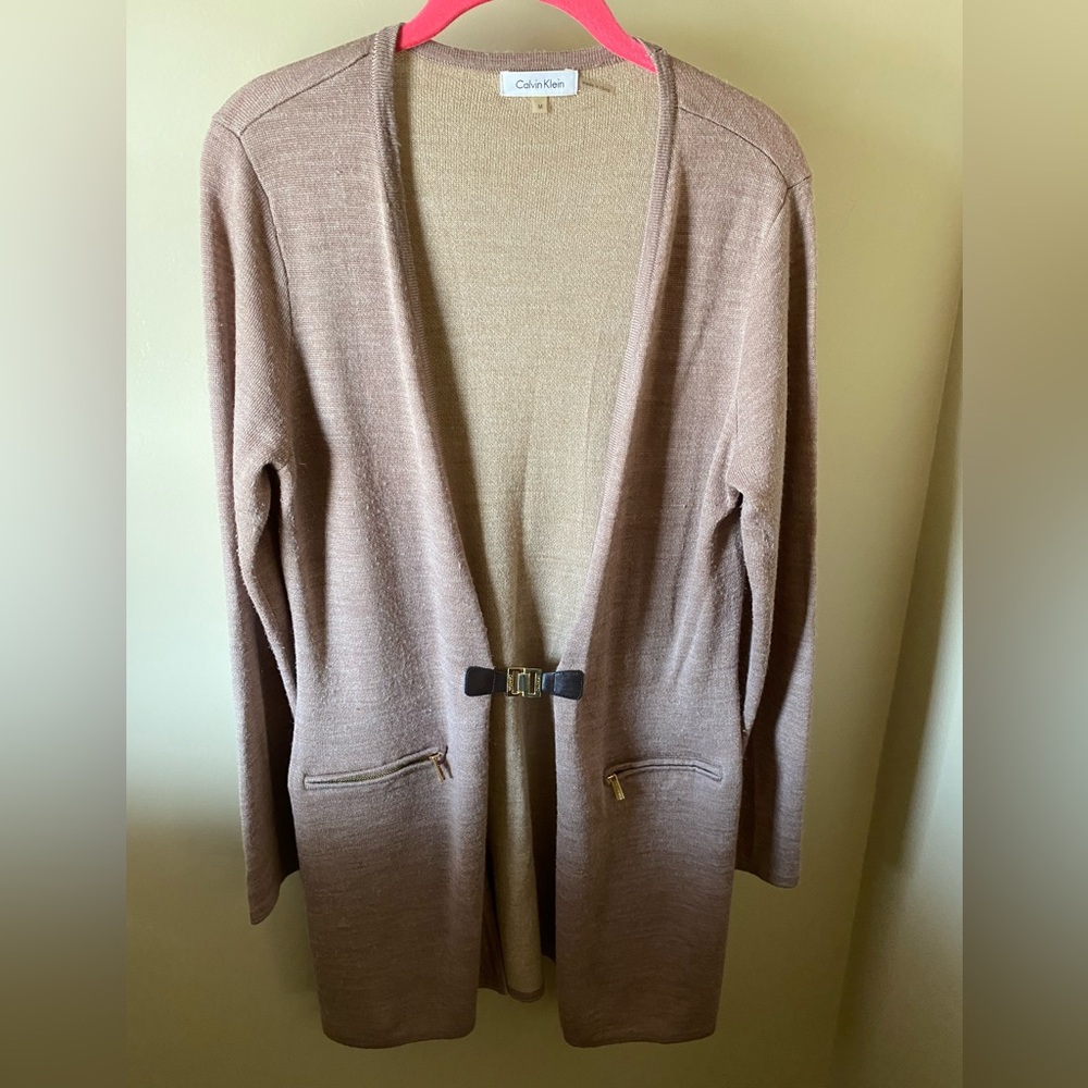 Calvin Klein Light Brown Women's Cardigan